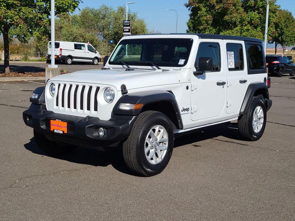 used 2023 Jeep Wrangler car, priced at $27,998