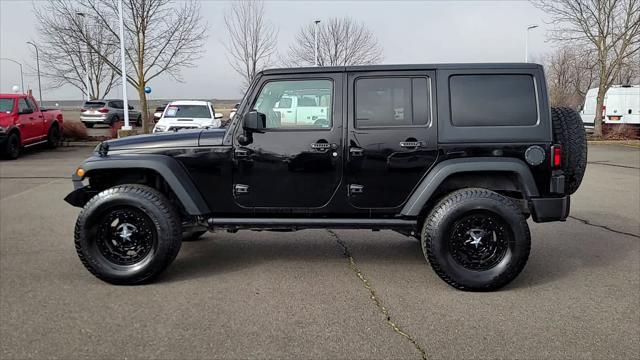 used 2017 Jeep Wrangler Unlimited car, priced at $21,998