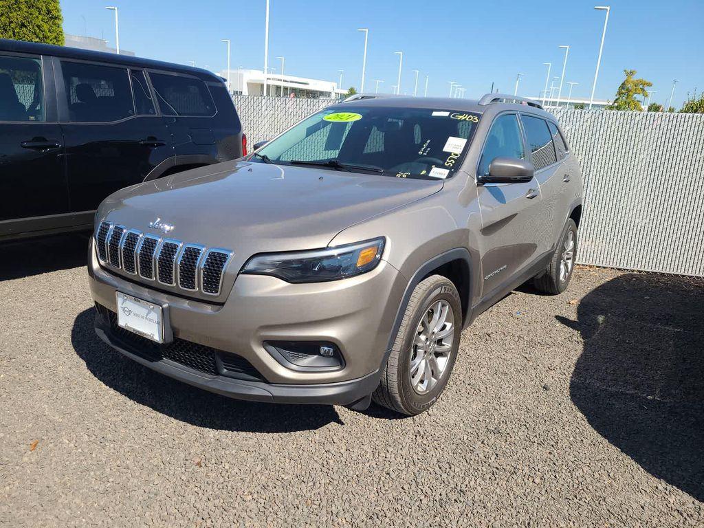 used 2021 Jeep Cherokee car, priced at $26,998