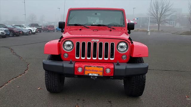 used 2017 Jeep Wrangler Unlimited car, priced at $23,498