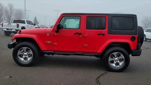 used 2017 Jeep Wrangler Unlimited car, priced at $23,498