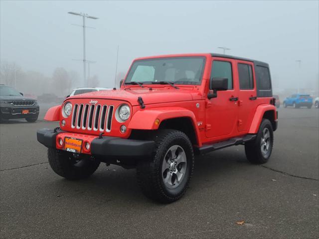 used 2017 Jeep Wrangler Unlimited car, priced at $23,498