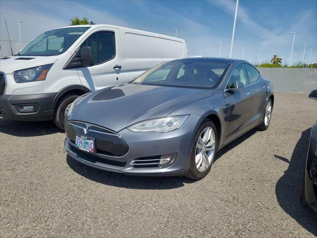 used 2014 Tesla Model S car, priced at $27,998