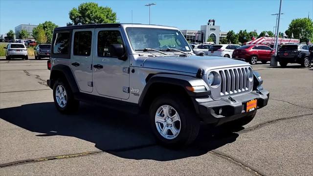 used 2020 Jeep Wrangler Unlimited car, priced at $30,998