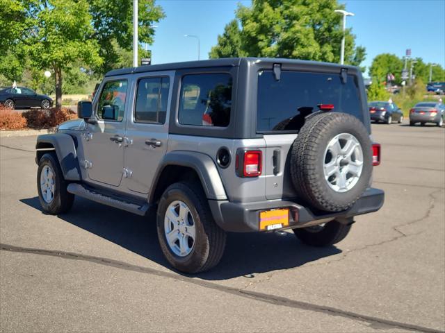 used 2020 Jeep Wrangler Unlimited car, priced at $30,998