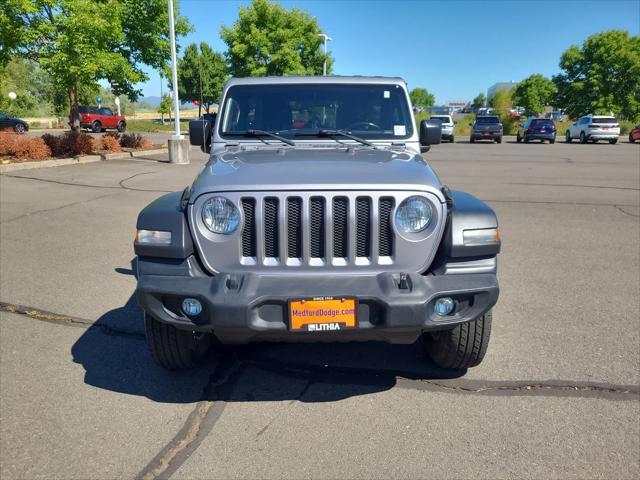 used 2020 Jeep Wrangler Unlimited car, priced at $30,998