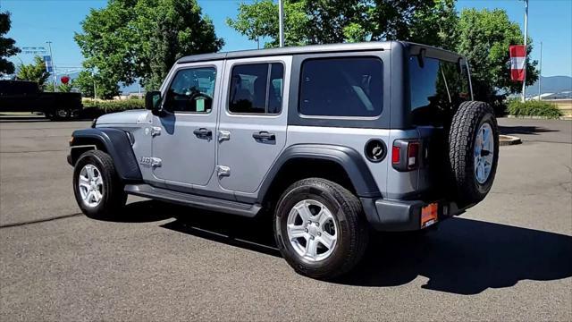 used 2020 Jeep Wrangler Unlimited car, priced at $30,998