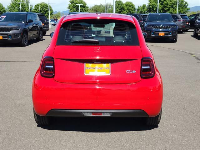 new 2024 FIAT 500e car, priced at $29,689