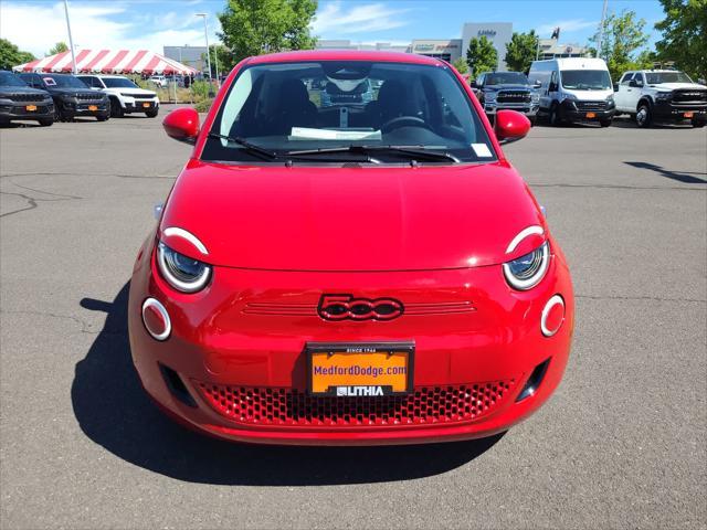 new 2024 FIAT 500e car, priced at $29,689