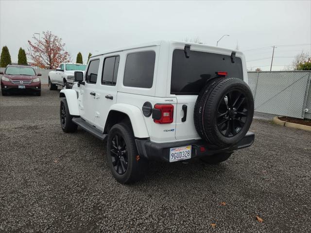 used 2021 Jeep Wrangler Unlimited 4xe car, priced at $31,698