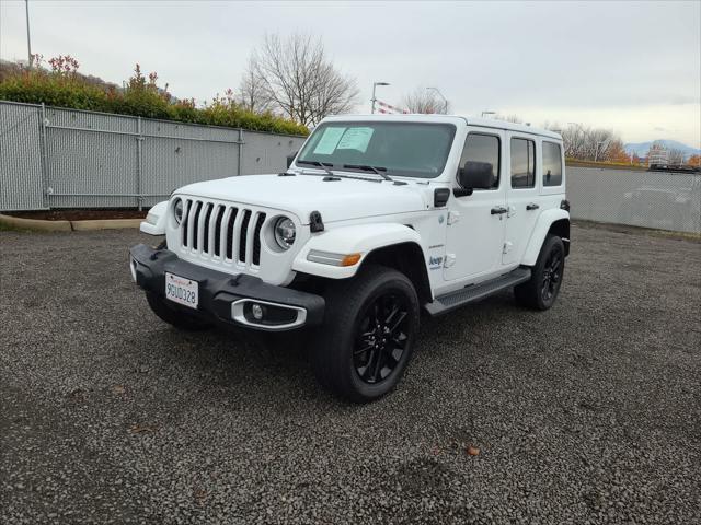 used 2021 Jeep Wrangler Unlimited 4xe car, priced at $31,698