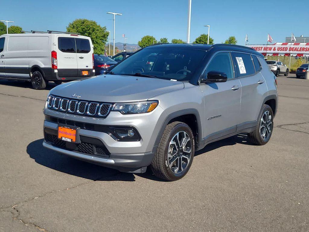 used 2023 Jeep Compass car, priced at $23,999