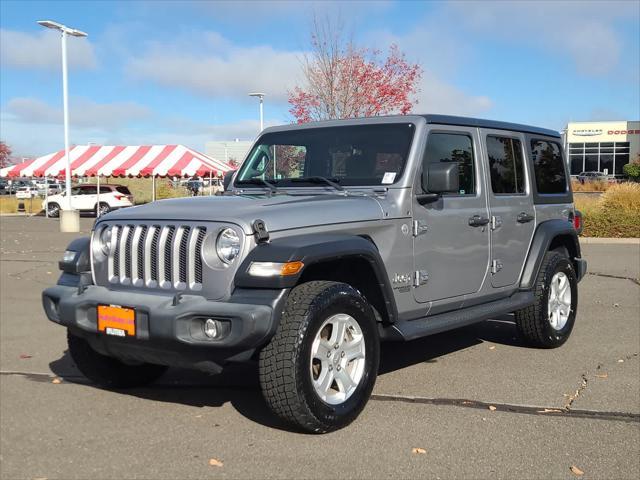 used 2020 Jeep Wrangler Unlimited car, priced at $23,498