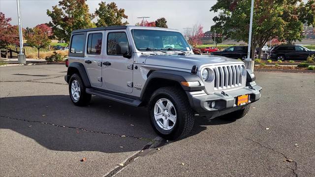 used 2020 Jeep Wrangler Unlimited car, priced at $23,498