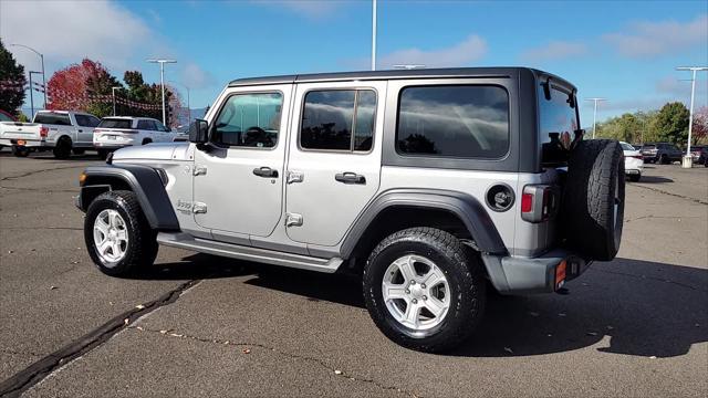 used 2020 Jeep Wrangler Unlimited car, priced at $23,498