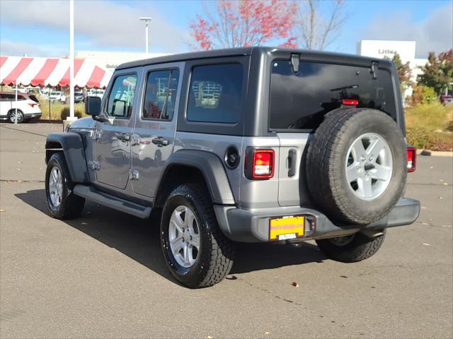 used 2020 Jeep Wrangler Unlimited car, priced at $23,498