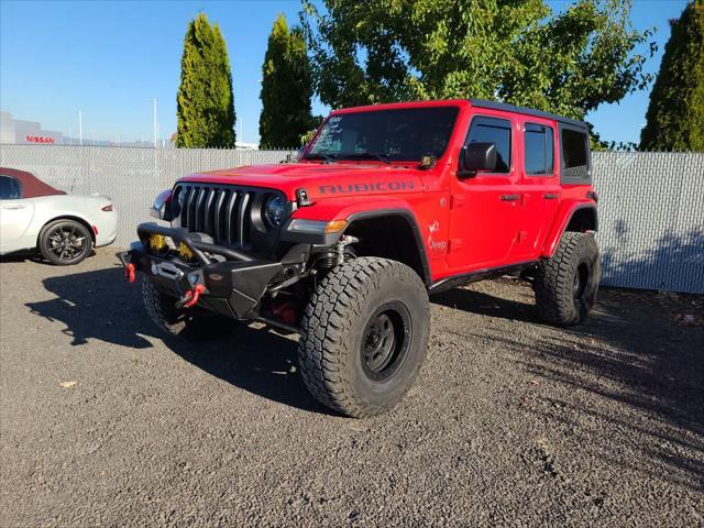 used 2018 Jeep Wrangler Unlimited car, priced at $36,998