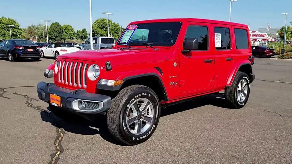 used 2023 Jeep Wrangler car, priced at $27,998