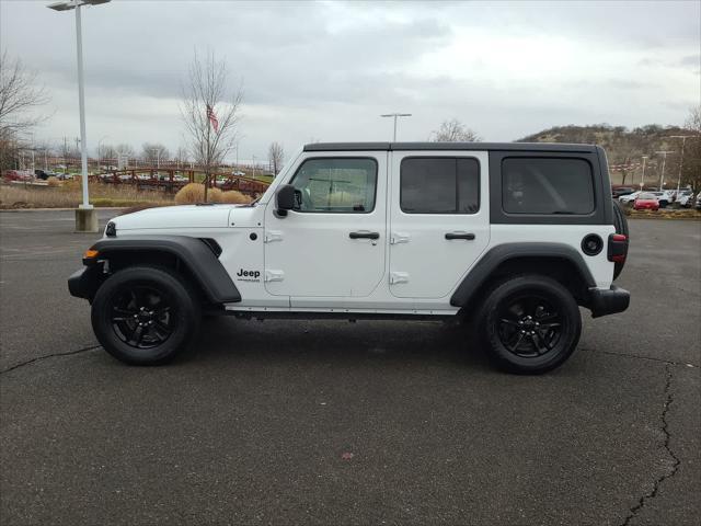 used 2021 Jeep Wrangler Unlimited car, priced at $34,498