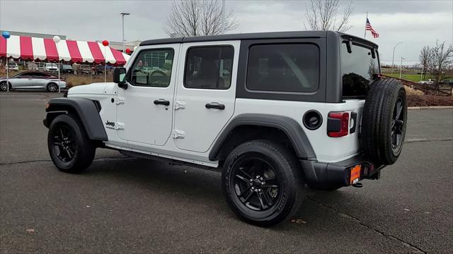 used 2021 Jeep Wrangler Unlimited car, priced at $34,498