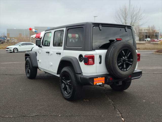 used 2021 Jeep Wrangler Unlimited car, priced at $34,498