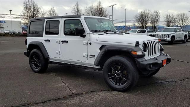 used 2021 Jeep Wrangler Unlimited car, priced at $34,498