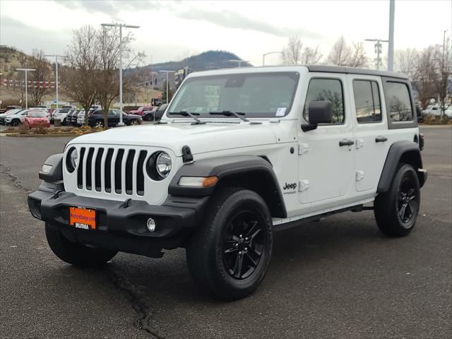 used 2021 Jeep Wrangler Unlimited car, priced at $34,498