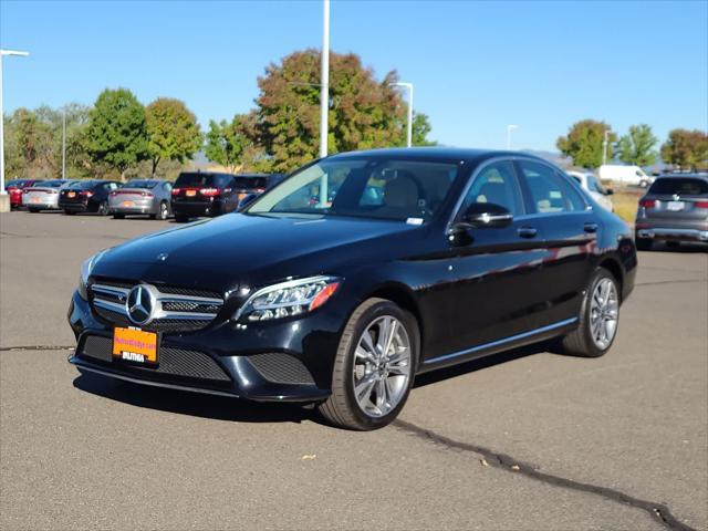 used 2021 Mercedes-Benz C-Class car, priced at $31,998