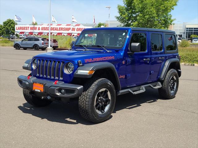 used 2020 Jeep Wrangler Unlimited car, priced at $37,998
