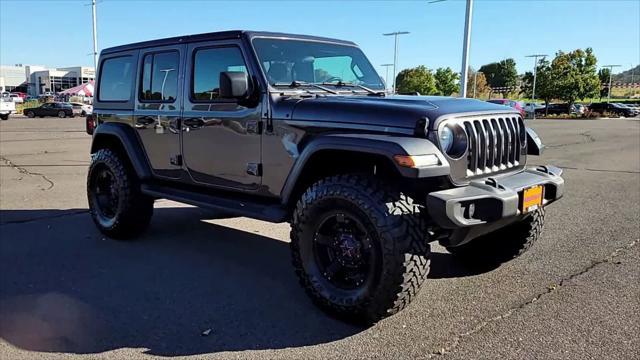 used 2020 Jeep Wrangler Unlimited car, priced at $36,998