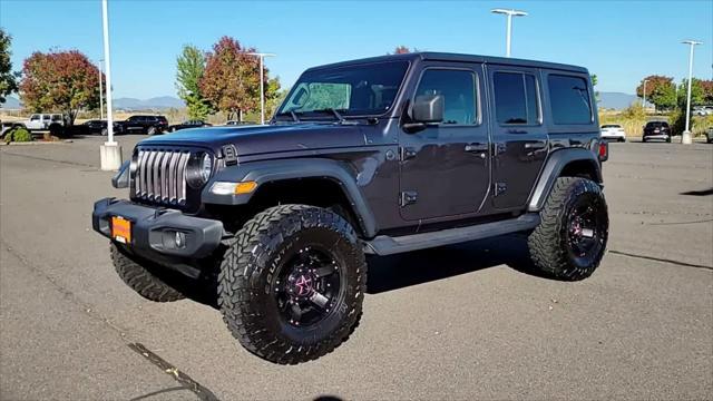 used 2020 Jeep Wrangler Unlimited car, priced at $36,998