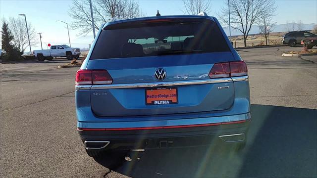 used 2021 Volkswagen Atlas car, priced at $34,198