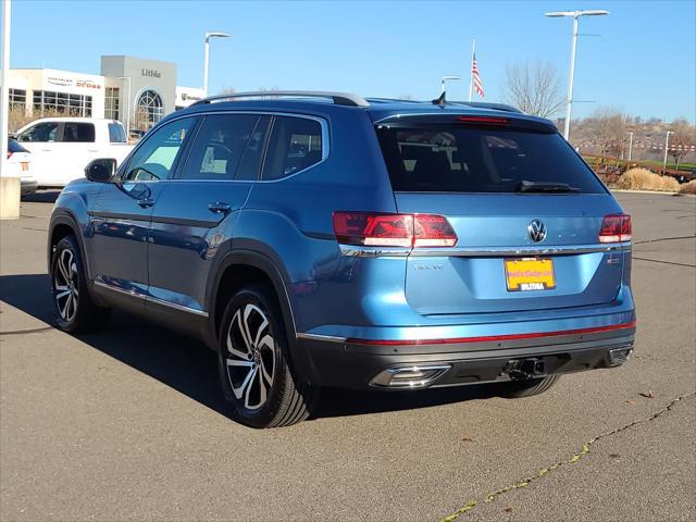 used 2021 Volkswagen Atlas car, priced at $34,198