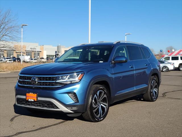 used 2021 Volkswagen Atlas car, priced at $34,198