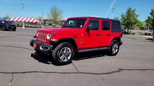 used 2021 Jeep Wrangler Unlimited car, priced at $31,998