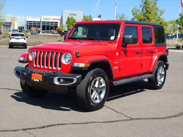 used 2021 Jeep Wrangler Unlimited car, priced at $29,998