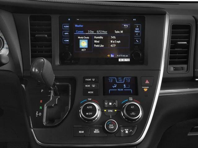 used 2017 Toyota Sienna car, priced at $21,695
