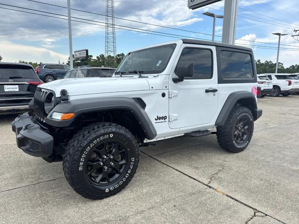 used 2021 Jeep Wrangler car, priced at $31,998