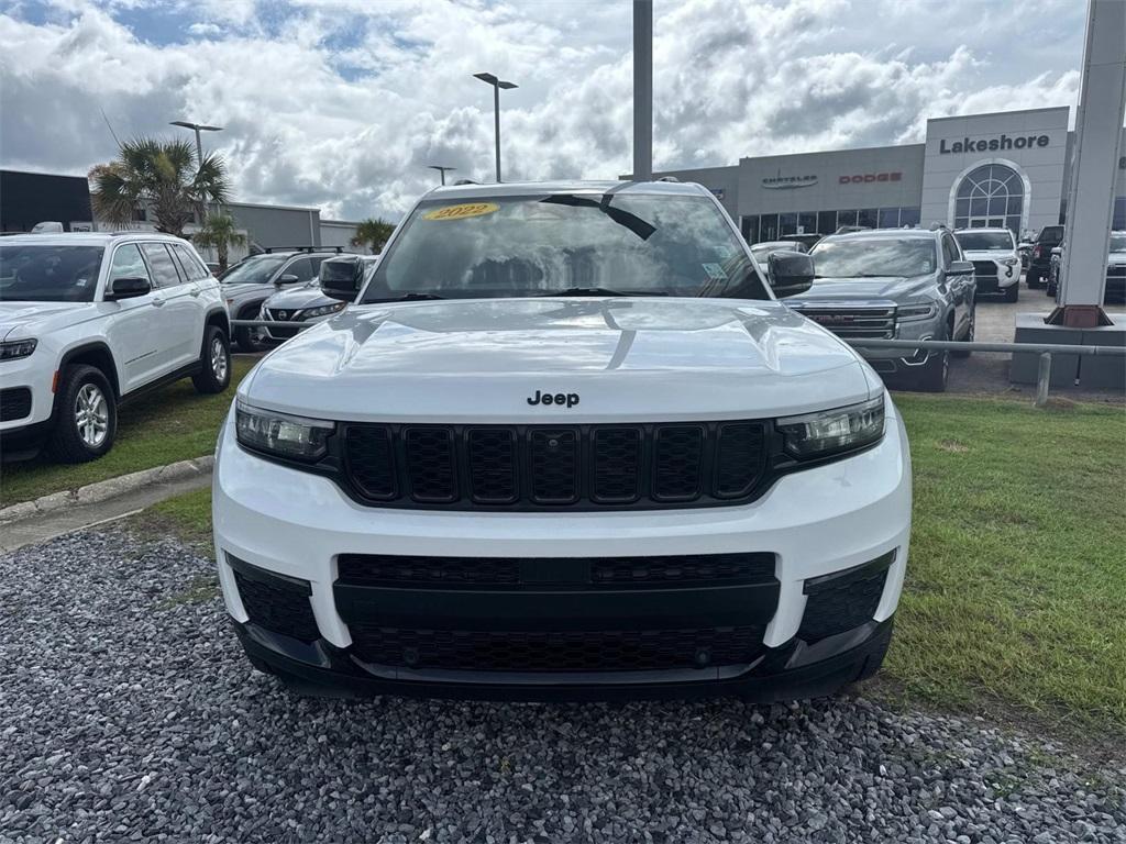 used 2022 Jeep Grand Cherokee L car, priced at $30,699