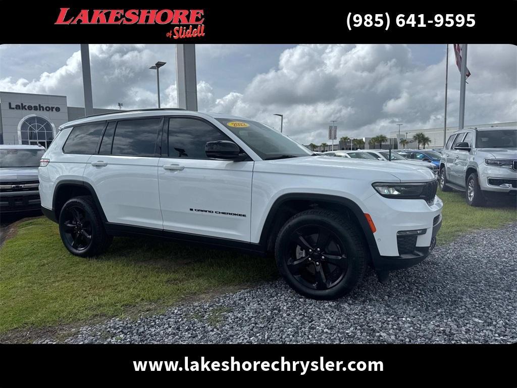 used 2022 Jeep Grand Cherokee L car, priced at $30,699