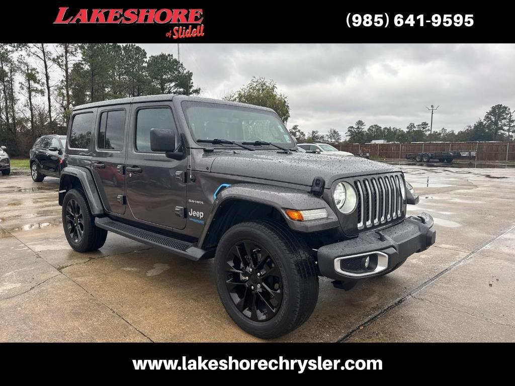 used 2021 Jeep Wrangler Unlimited 4xe car, priced at $31,999