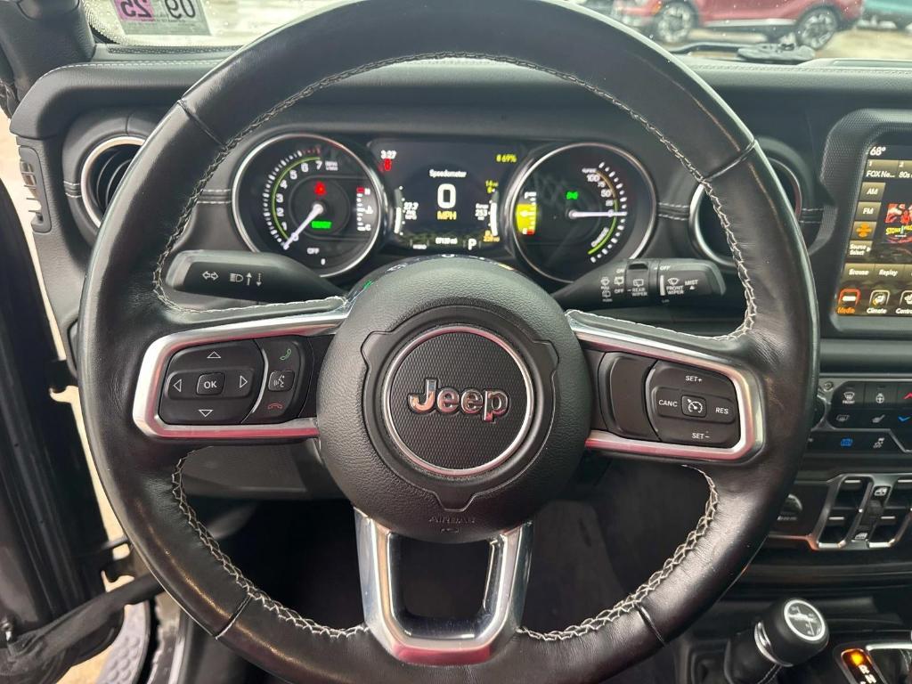 used 2021 Jeep Wrangler Unlimited 4xe car, priced at $31,999