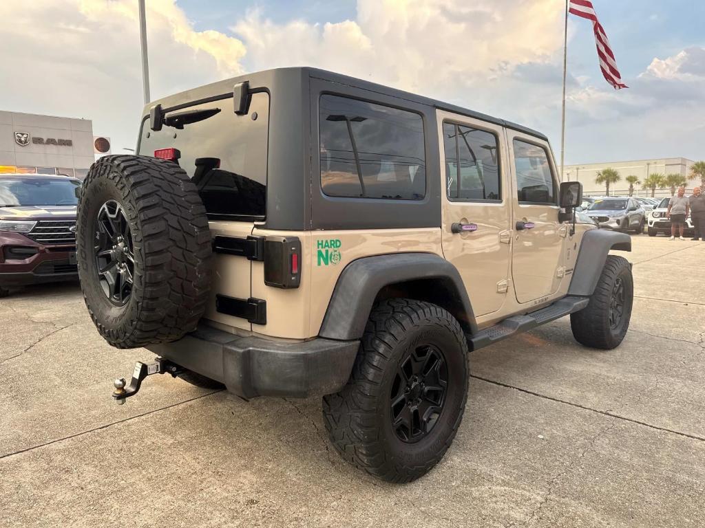 used 2016 Jeep Wrangler Unlimited car, priced at $19,450
