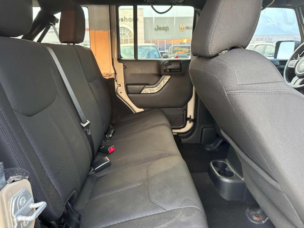 used 2016 Jeep Wrangler Unlimited car, priced at $19,450