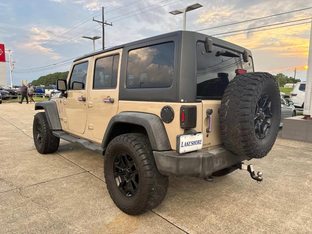used 2016 Jeep Wrangler Unlimited car, priced at $19,450