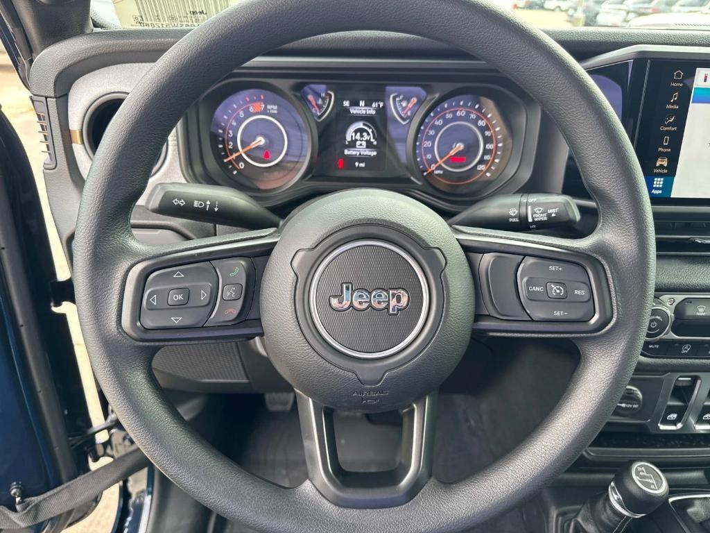 new 2025 Jeep Wrangler car, priced at $35,650