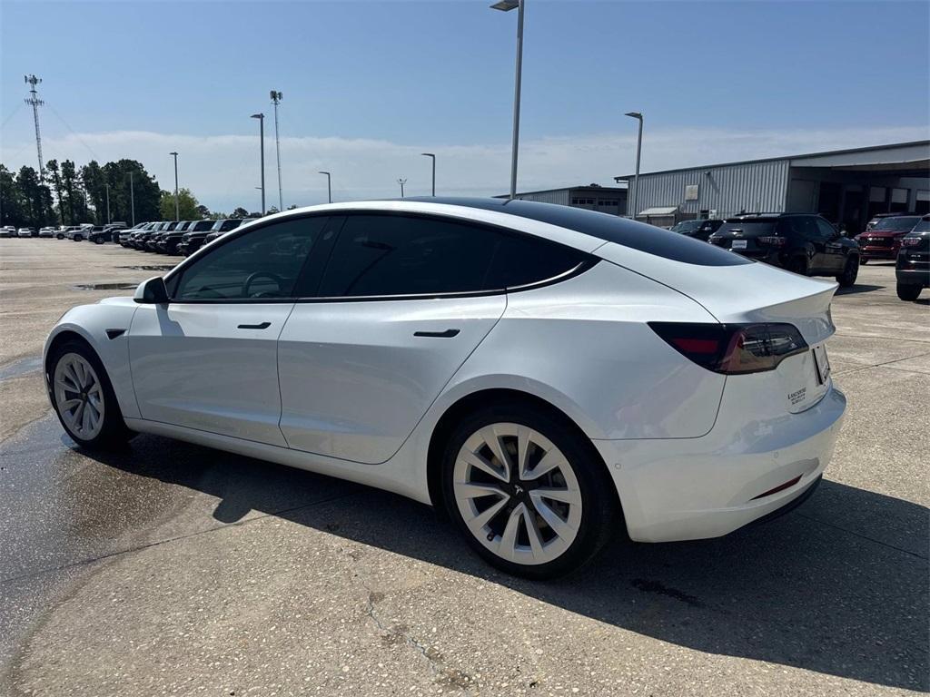 used 2022 Tesla Model 3 car, priced at $24,112