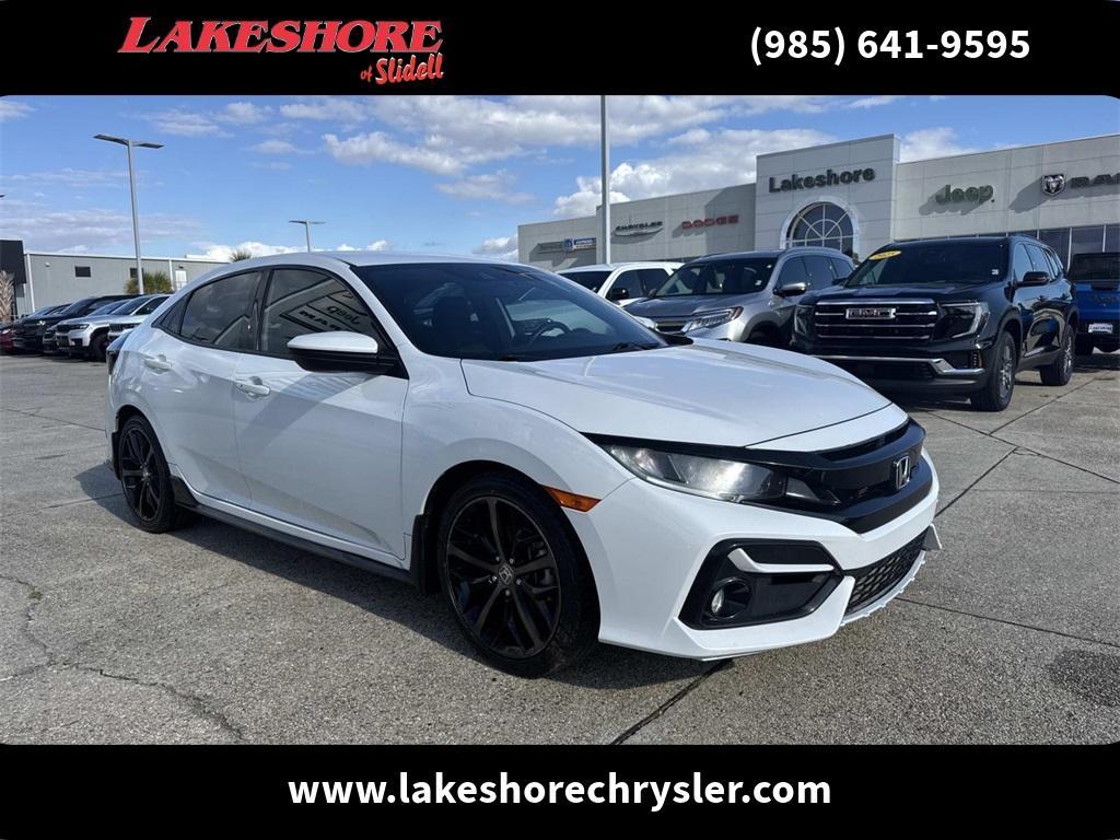 used 2021 Honda Civic car, priced at $20,990