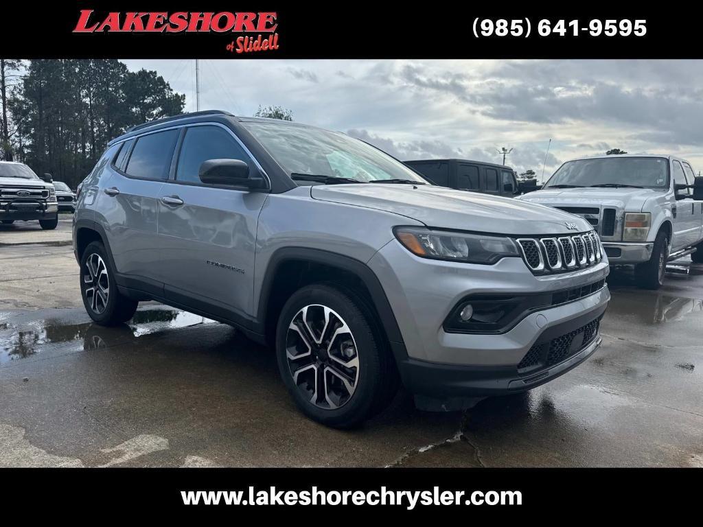 used 2023 Jeep Compass car, priced at $23,252