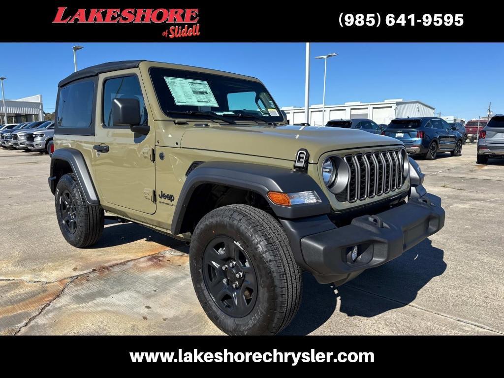 new 2025 Jeep Wrangler car, priced at $34,850